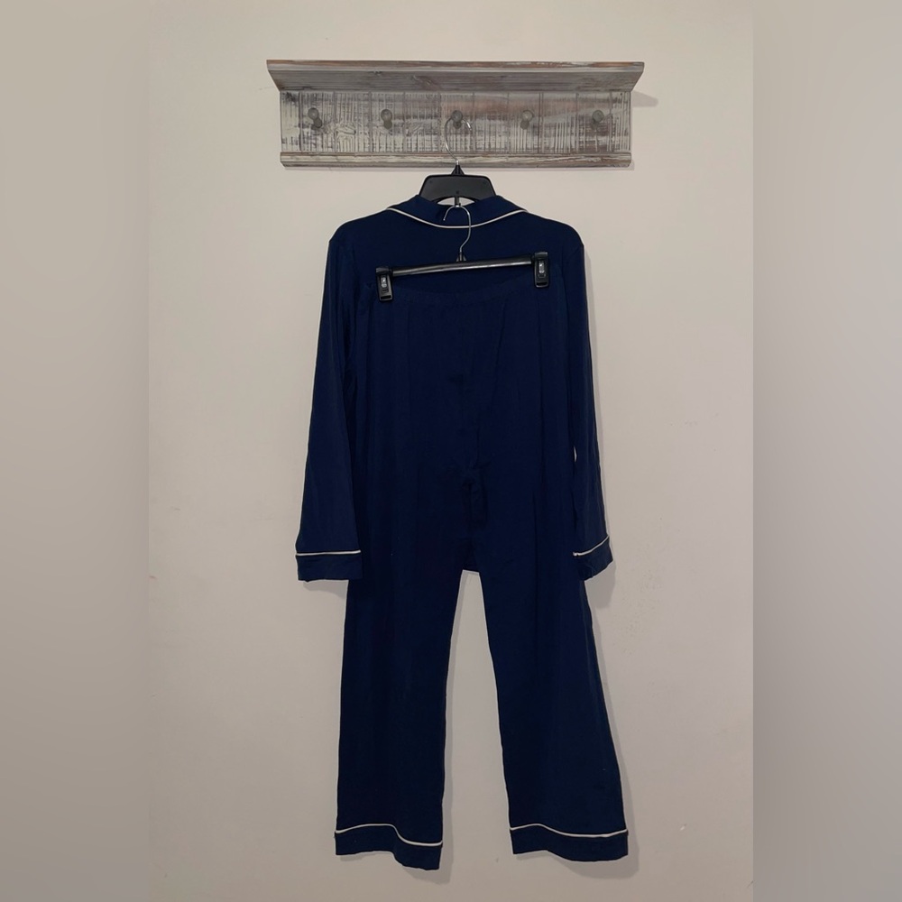 Lunya Slumberknit Essential Button Down Pant Set - Picture 6 of 11